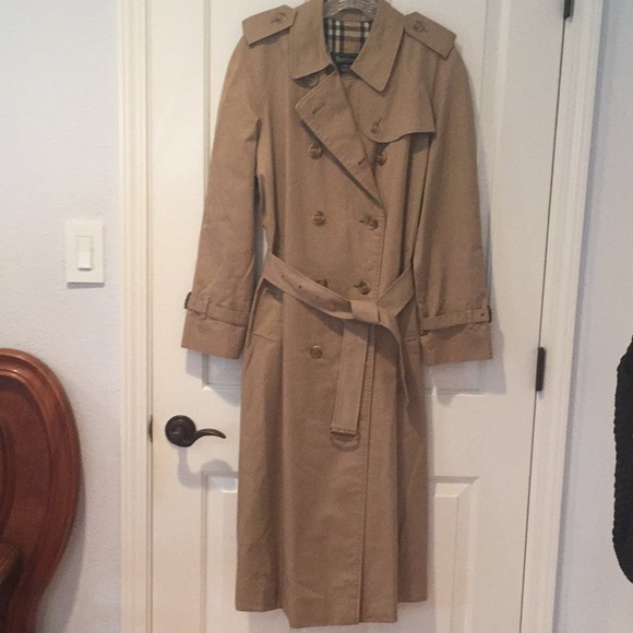 Burberry Women’s belted Trenchcoat - 14 Long